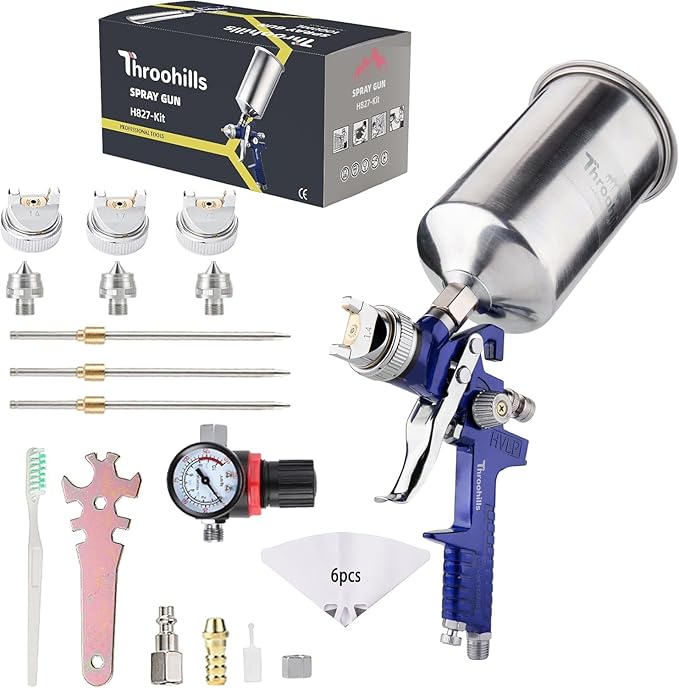 Spray Gun Set, Car Paint Spray Gun with