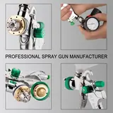 2008 Gravity Feed HVLP Spray Gun, 600cc Cup, photo 6
